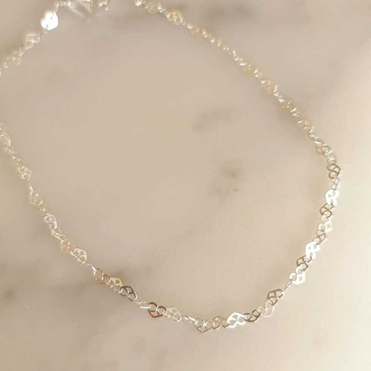 PULSERA TRÉBOL PLATA 925