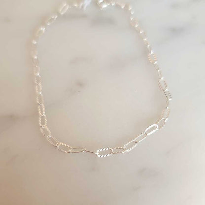 PULSERA ESLABONES PLATA 925 - Magnolia Joyas