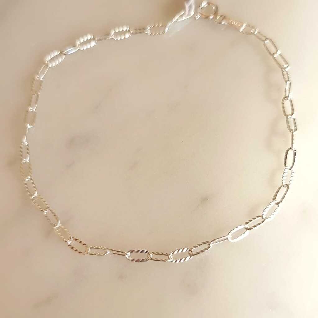 PULSERA ESLABONES PLATA 925 - Magnolia Joyas