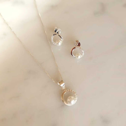 CONJUNTO MIA PLATA 925 - Magnolia Joyas