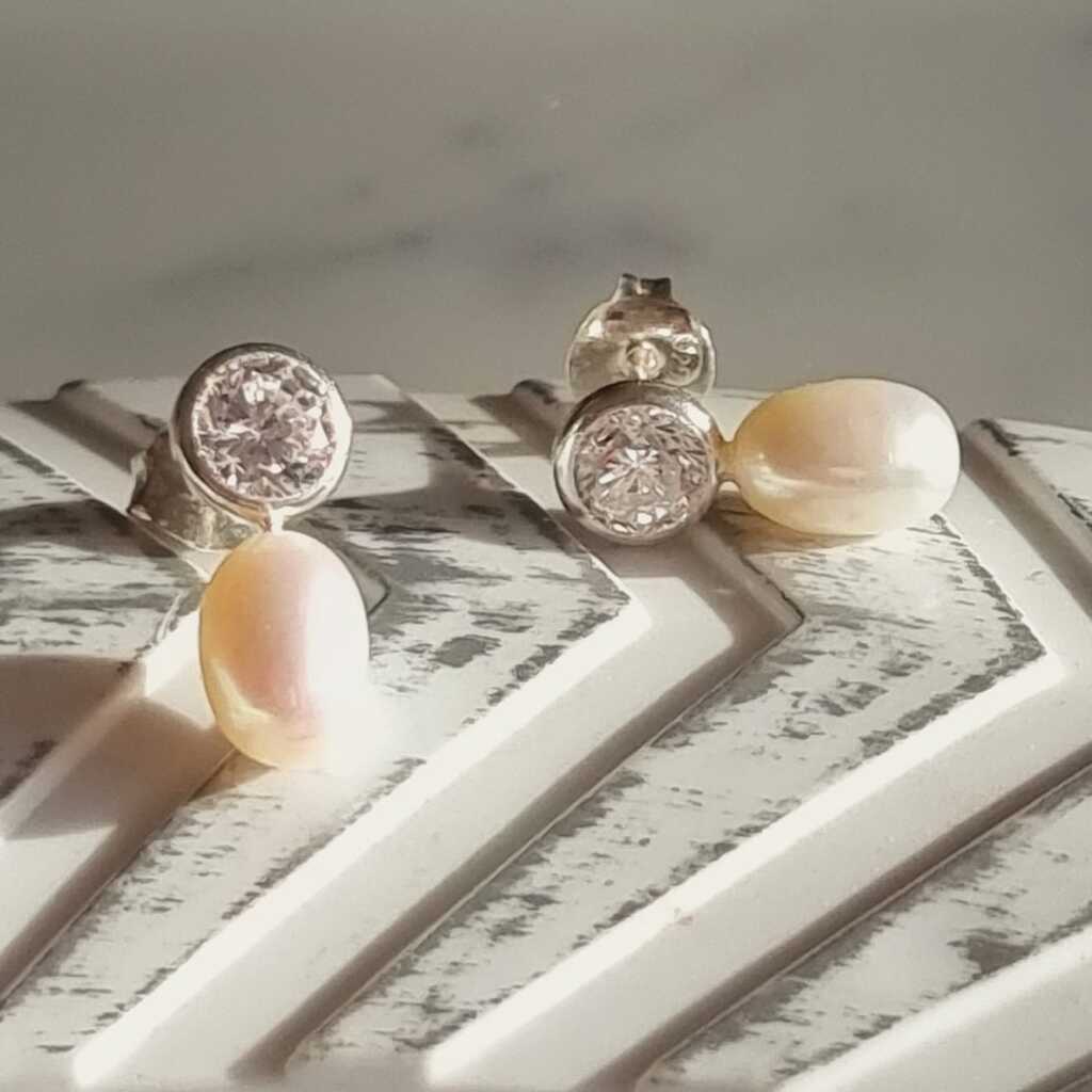 AROS TRINI PLATA 925 - Magnolia Joyas