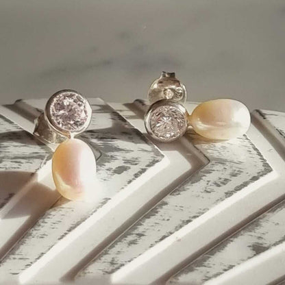 AROS TRINI PLATA 925 - Magnolia Joyas