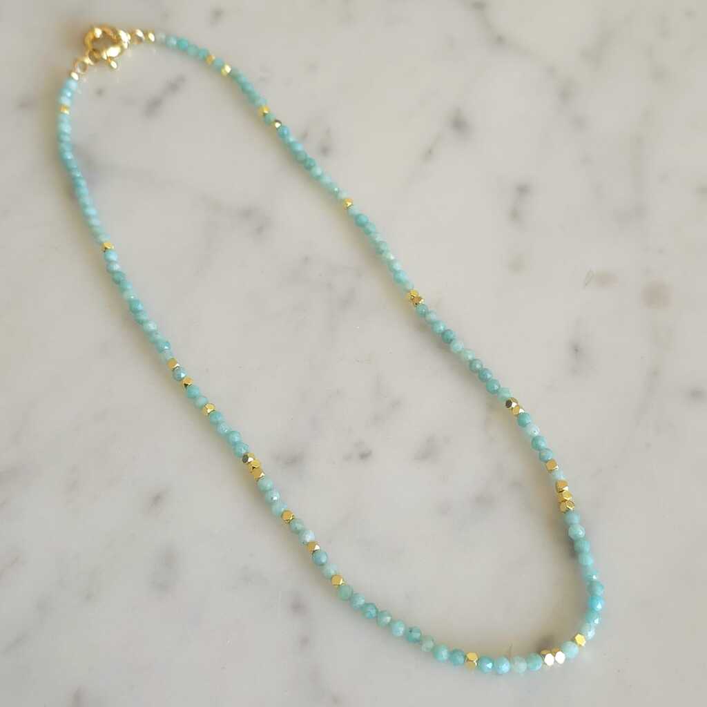 COLLAR AMAZONITA