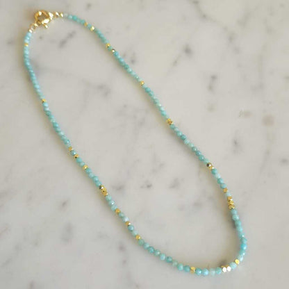 COLLAR AMAZONITA