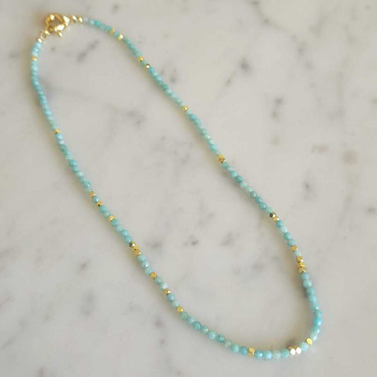COLLAR AMAZONITA