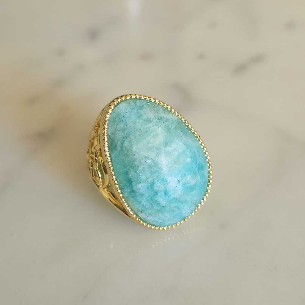 ANILLO AMAZONITA