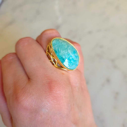 ANILLO AMAZONITA