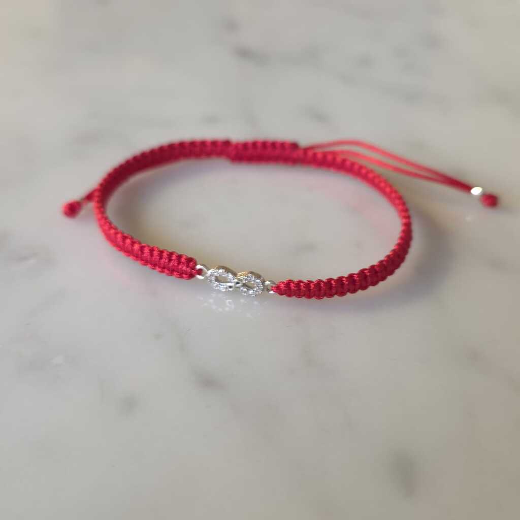 PULSERA INFINITO PLATA 925
