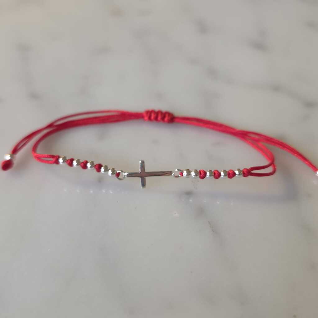 PULSERA PROTECCIÓN CRUZ A
