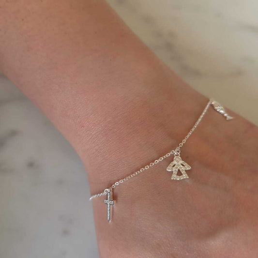 PULSERA COMUNIÓN PLATA 925