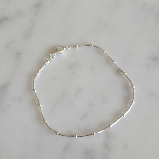 PULSERA VENECIANA PLATA 925