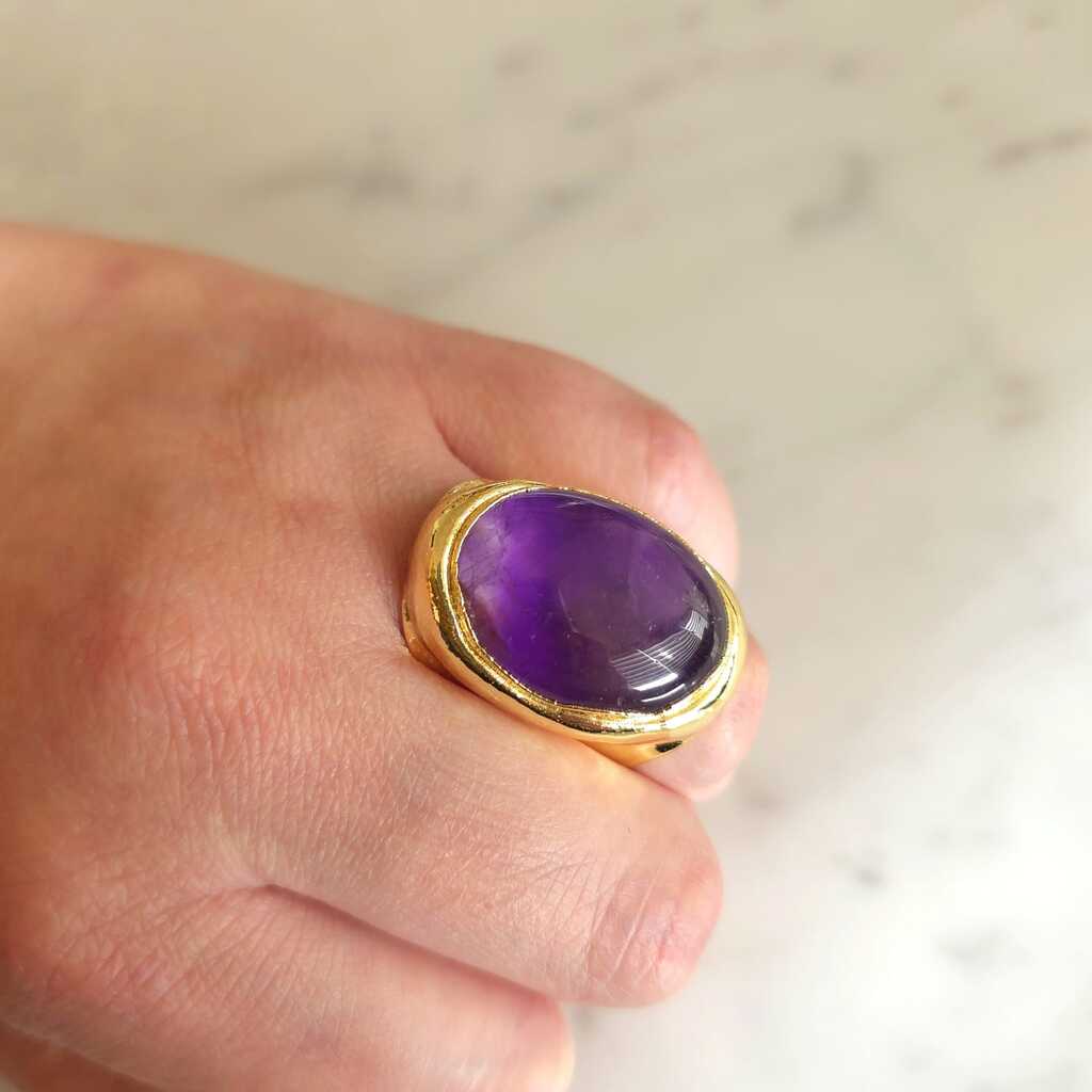ANILLO AMATISTA