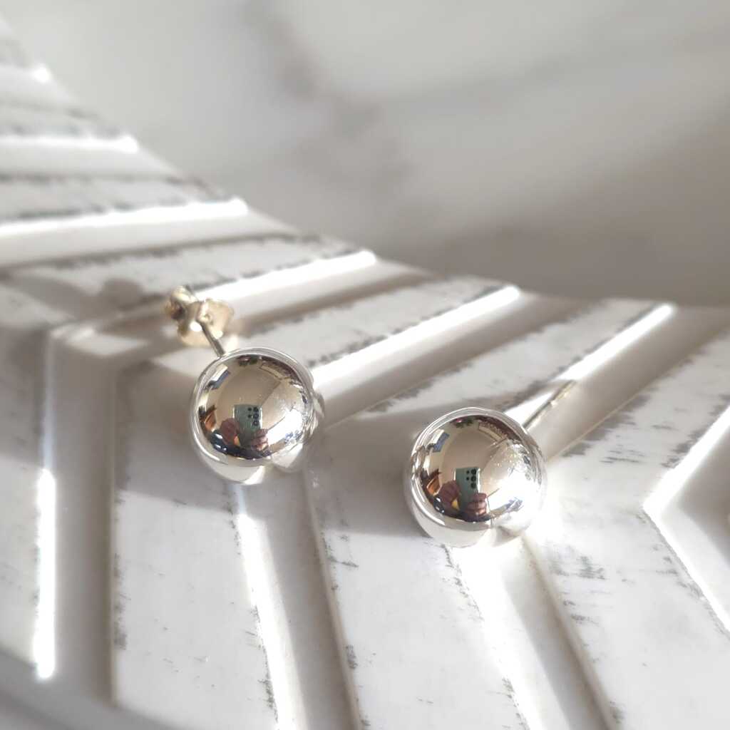AROS BALLS 8MM PLATA 925